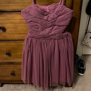 Glitter formal dress